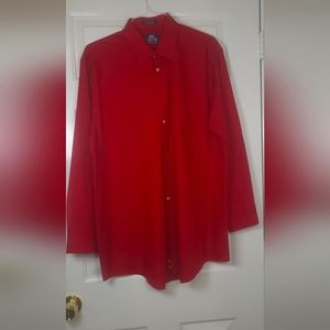 Red Stafford Longsleeve Button up ❤️✨️